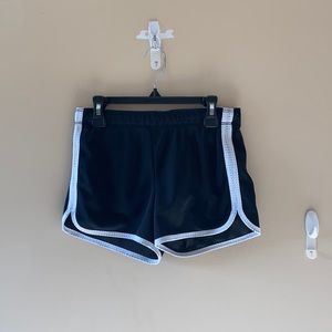 Justice Active shorts size 12 white and black